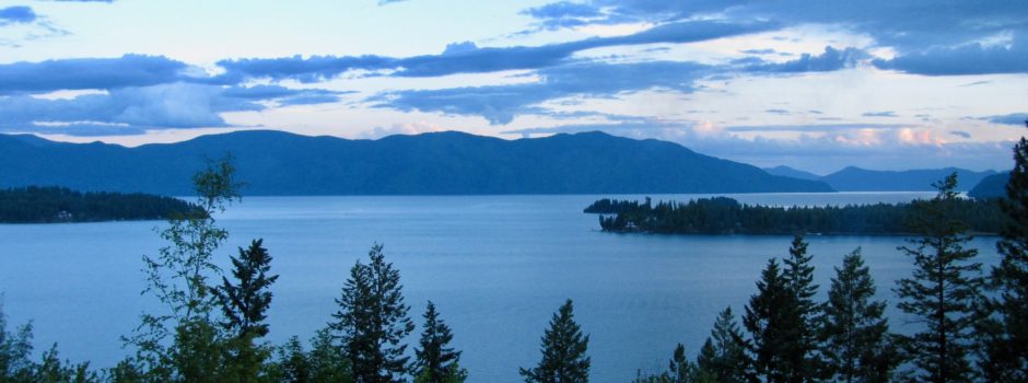 Lake Pend Oreille evening