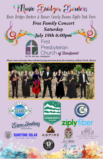 Music Bridges Borders Concert Poster